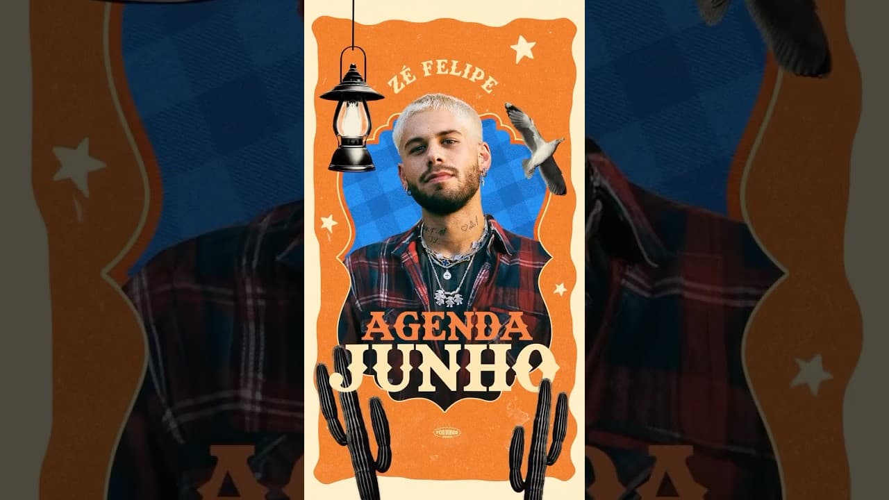 Imagem do vídeo Agenda JUNHO! 🔥🪵🎵  #ZeFelipe