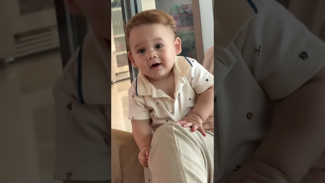 Imagem do vídeo Eu ouvi PAPAI! 🥰💙